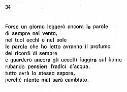 Poesia #34 - Forse un giorno leggerò ancora le parole