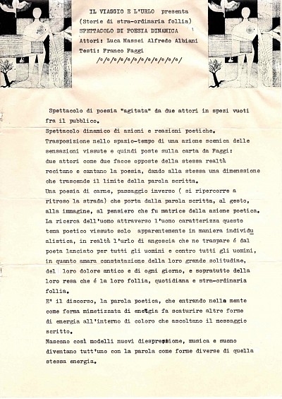 Spettacolo di Poesia dinamica
