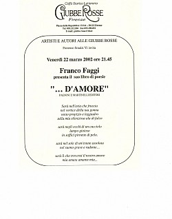 Volantino Giubbe Rosse Presentazione Libro 22.3.2002