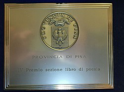 4a Ed.Concorso Nazionale il Portone Pisa - Premio SPECIALE della provincia di Pisa (Vicesindaco)