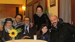 IL MOLINELLO - Diploma D'Onore per Poesia Edita 5.3.2016 - Franco Faggi festeggia in famiglia