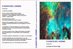 CANTO DEL COSMO 18.6.2014 - Volantino di presentazione della serata