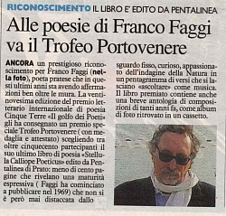 Art. La Nazione 12.4.2017  - Trofeo Portovenere per 