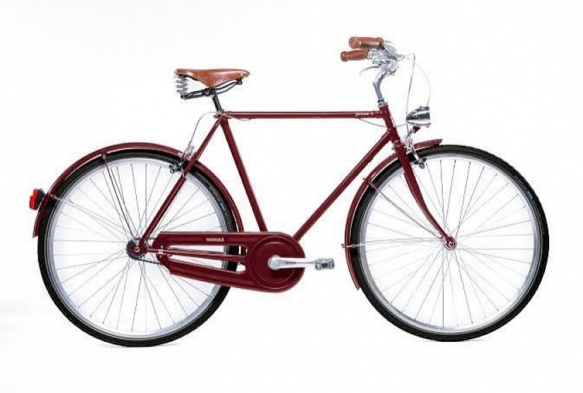 Bici rossa scelta da Franco